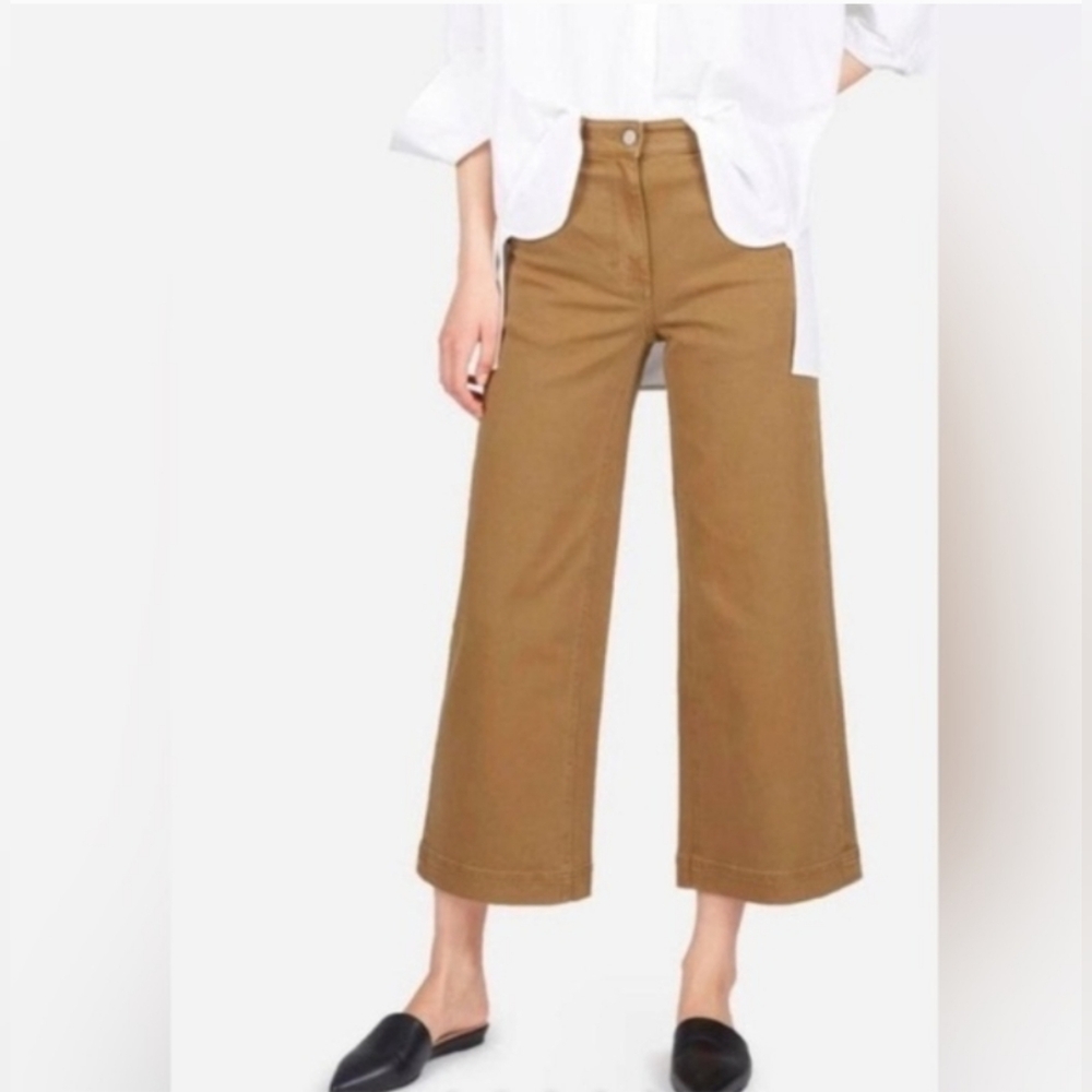 Everlane Tan Cropped Pants